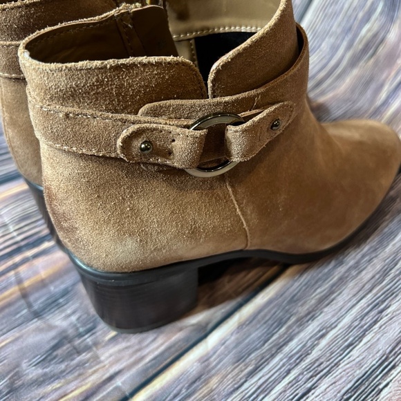 Naturalizer Womens Lydia Brown Ankle Boots Shoes 8 M New with tags - Picture 10 of 12